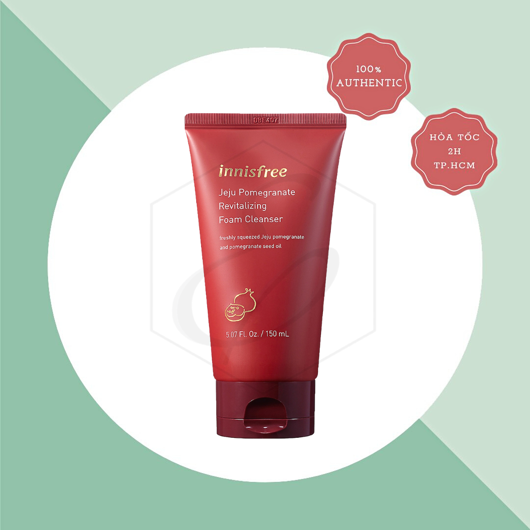 Sữa Rửa Mặt Innisfree Jeju Pomegranate Revitalizing Foam Cleanser - 150ml